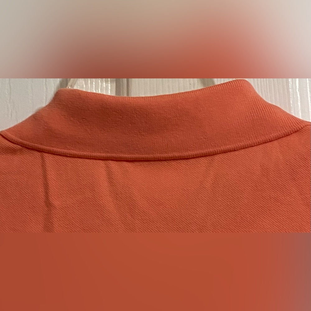 LACOSTE WOMENS CORAL POLO SHIRT - Picture 5 of 10